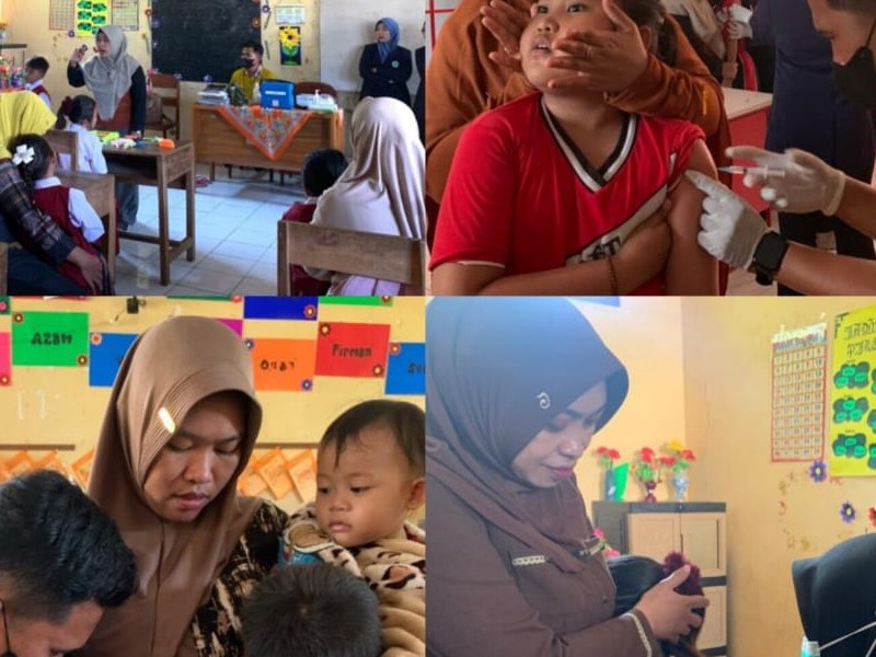 KEGIATAN BULAN IMUNISASI ANAK SEKOLAH (BIAS) TAHUN 2025 SDN 2 SOPET
