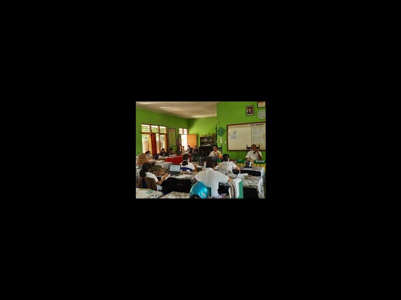SOSIALISASI APLIKASI SISGAB BERSAMA K3S KECAMATANBU ANGKAR