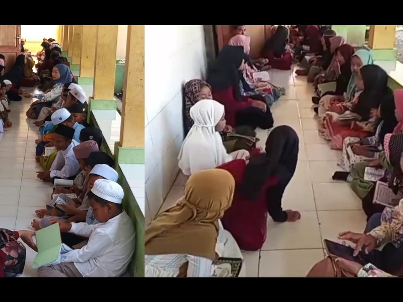 Khidmat dan Penuh Semangat, SDN 2 SOPET Gelar Khotmil Qur’an Peringati Hari Santri Nasional 2025