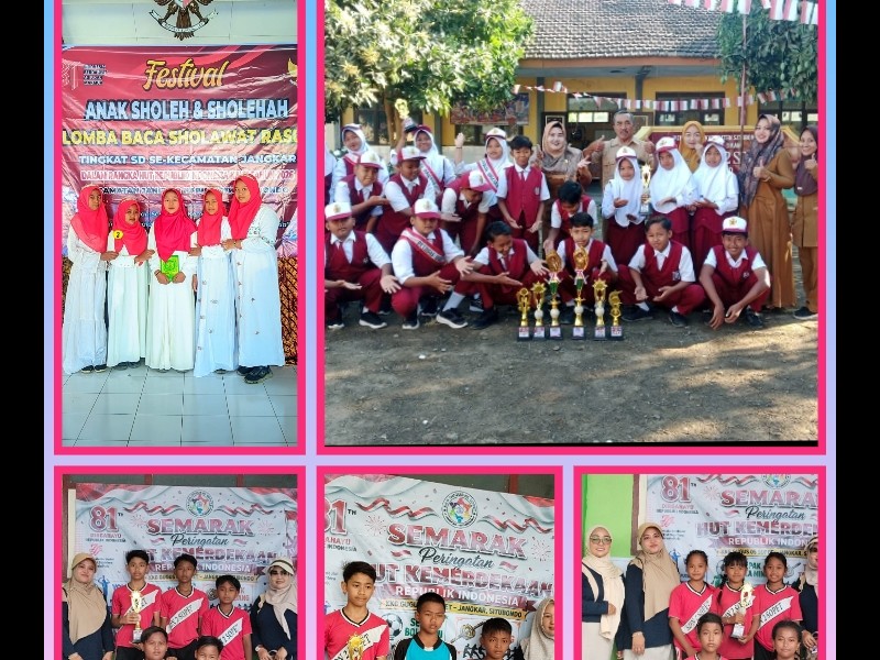 SEMARAK PERINGATAN HUT KEMERDEKAAN RI KE 81 SDN 2 SOPET
